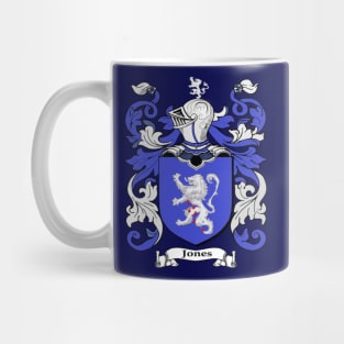 Jones Family Name Crest Mug